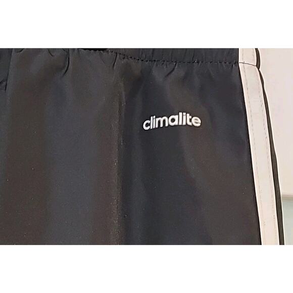 Adidas Men's Climalite Mesh Lined Black Track Pants Zip Ankle Size XL - Picture 5 of 5